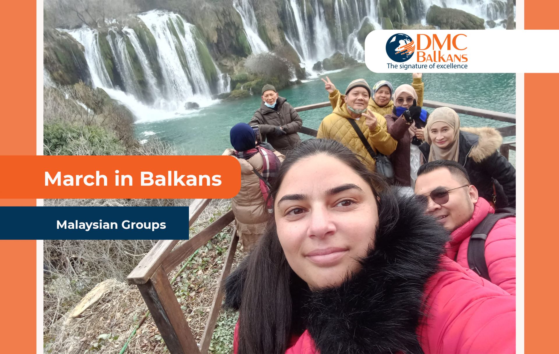 March in Balkans with our Malaysian Groups