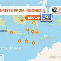 Туристи з Індонезії